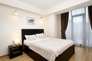 1 bedroom, free WiFi, bed sheets - MaRKoS Flat in Block 1, New Gudauri (Gudauri)