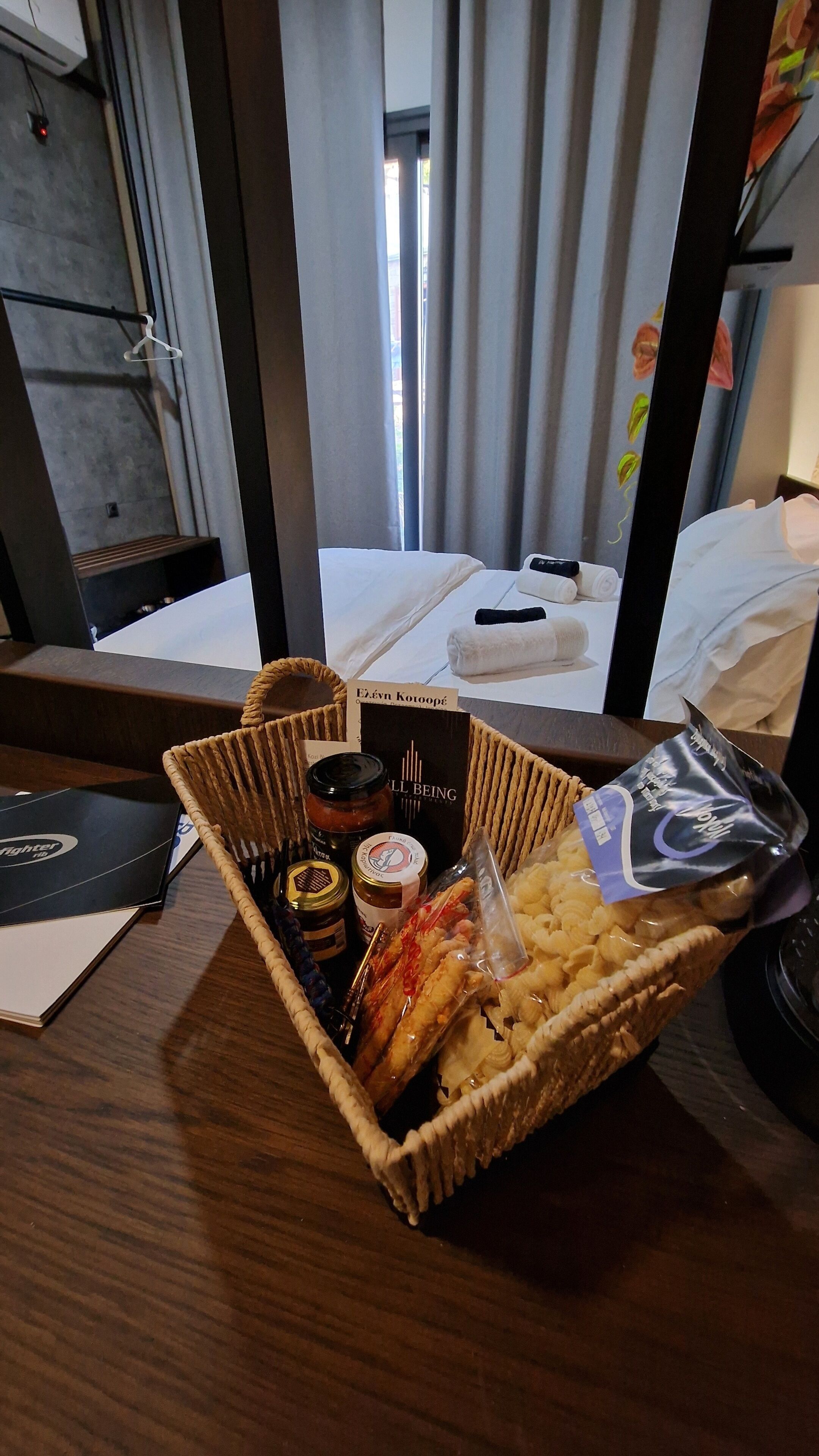 客房内用餐