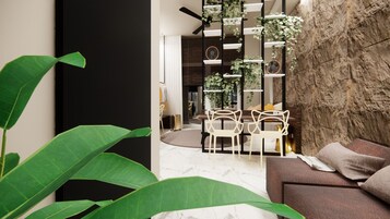 Suite de diseño, 1 cama de matrimonio, accesible en silla de ruedas | Sábanas de algodón egipcio y ropa de cama de alta calidad