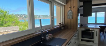 Waterfront beach house