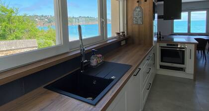 Waterfront beach house