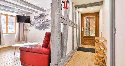 L'Alsacienne room and spa, cosy atmosphere, whirlpool spa and wood-burning stove