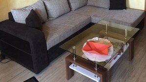 Living area - Schwarz vacation apartment Very quietly located accommodation in natural surroundings (Sersheim)