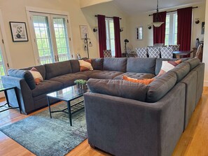 Fernseher, Kamin, Videospiele