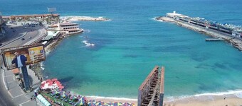 Seaview 2-bedroom apartment in the middle of Alexandria Egypt