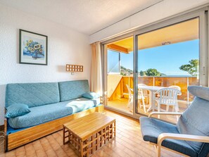 TV - Studio 4 ppl, sea view, Wi-Fi included (Roquebrune-Cap-Martin)