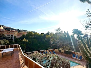 Pool - Apartment 8 pers., sea view, Wi-Fi, 1 bedroom (Roquebrune-Cap-Martin)