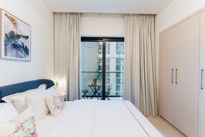 1 bedroom, iron/ironing board, free WiFi, bed sheets