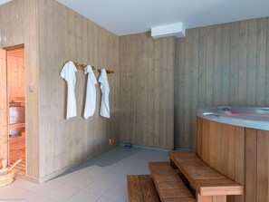 Sauna - Charming cottage in Ognon valley with spa (Bay)
