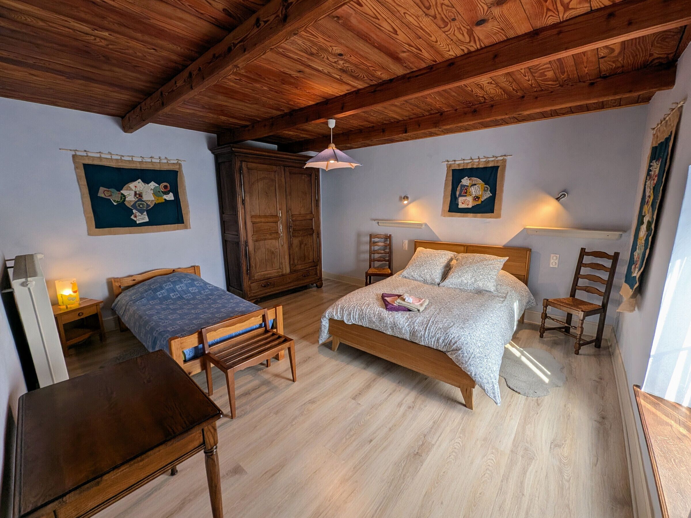 2 chambres, Wi-Fi gratuit, draps fournis
