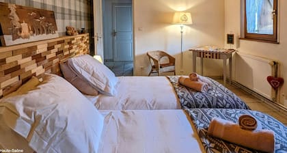 Familienfreundliches Ferienhaus mit Garten und Parkplatz in Héricourt, nahe Belfort