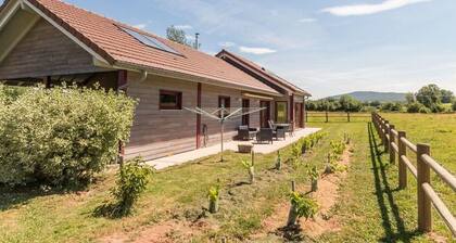 Ökologisches Ferienhaus nahe Vogesen, barrierefrei