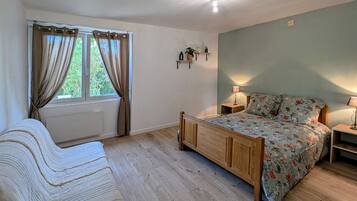 2 chambres, Wi-Fi gratuit, draps fournis