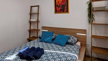 2 chambres, Wi-Fi gratuit, draps fournis