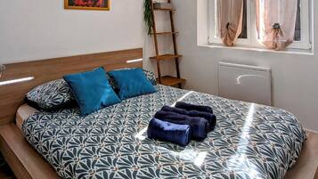 2 chambres, Wi-Fi gratuit, draps fournis