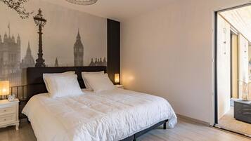 4 chambres, Wi-Fi gratuit, draps fournis