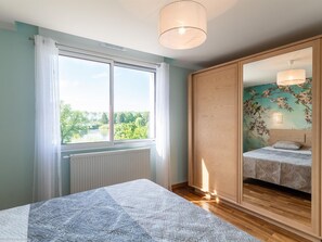 2 habitaciones, wifi gratis y ropa de cama