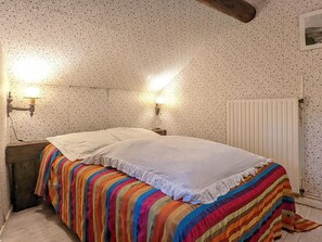 2 makuuhuonetta, vuodevaatteet