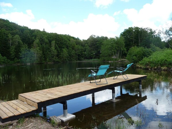 Property grounds - Secluded Cottage 6 Pers. Pets Allowed (La Rosière)