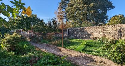 Cozy cottages near Luxeuil, shared garden