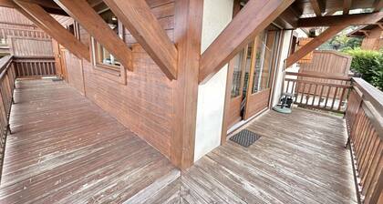 2-room apartment with balcony, Megève, sleeps 4