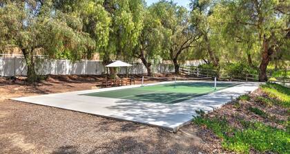 Casa Verde | Wine Country Estate w/ Pickleball & Casita