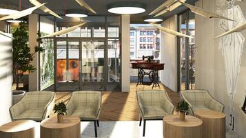 Sitzecke in der Lobby