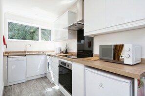 Oven, stovetop, cookware/dishes/utensils