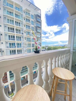 Room, 1 Bedroom, Balcony | Balcony - Room-cozy Iloilo City Condo Room With Sh (Iloilo)