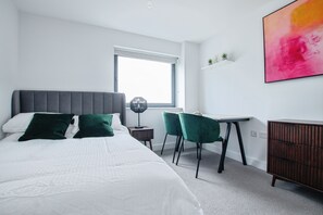 2 bedrooms, bed sheets