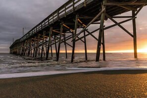 Liegestühle, Strandtücher