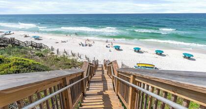 Oceans Outlook on 30A - Gulf Views & Rooftop Hot-tub!
