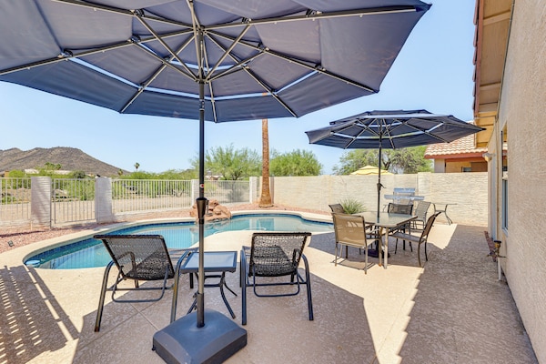 Swim W/ A View: Scenic Desert Retreat In Glendale - Phoenix, AZ