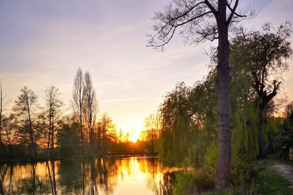 Vue sur lac
