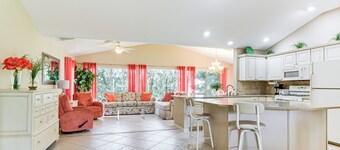 Single-story Home w/ Golf Cart in The Villages