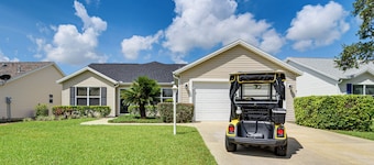Single-story Home w/ Golf Cart in The Villages
