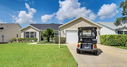 Single-story Home w/ Golf Cart in The Villages