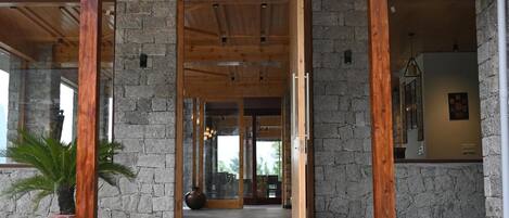 Façade de l’hébergement