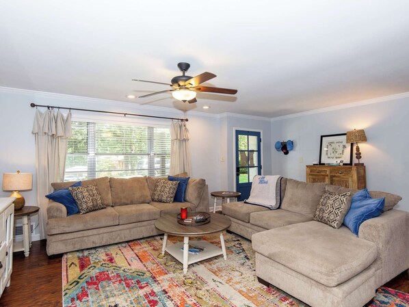 Televisie en een kantoor