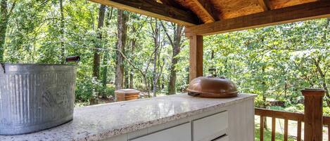 Enceinte de l’hébergement