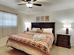 3 chambres, accès à Internet, literie fournie