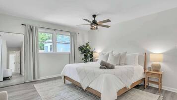 4 habitaciones, tabla de planchar con plancha y wifi gratis