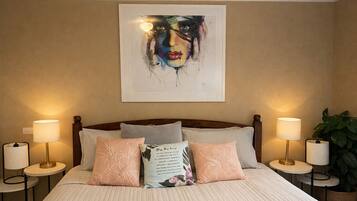 5 chambres, fer et planche Ă repasser, Wi-Fi, draps fournis