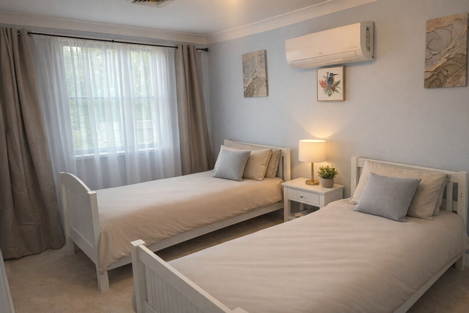 5 bedrooms, iron/ironing board, WiFi, bed sheets
