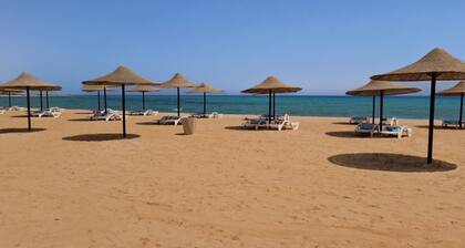 Blue Bay Asia Elsokhna Aqua park - Pool view & Private beach ( Families only)