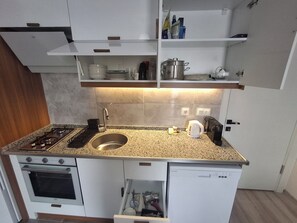 Oven, stovetop, dishwasher