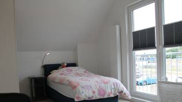 2 bedrooms, individually furnished, iron/ironing board