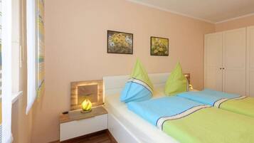 Ferienhaus | 2 Schlafzimmer, individuell eingerichtet, Bügeleisen/Bügelbrett