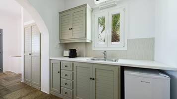 Studio Mewah, pemandangan laut | Dapur pribadi