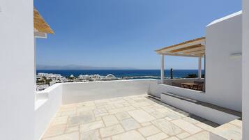 Luxury-Studio, Meerblick | Zimmersafe, Verdunkelungsvorhänge, kostenloses WLAN